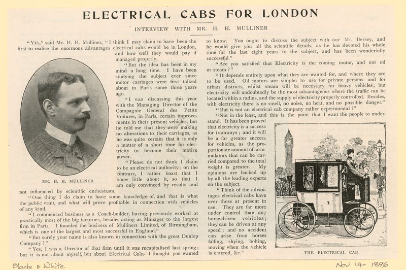 Taxibilar - Elektriska av English School