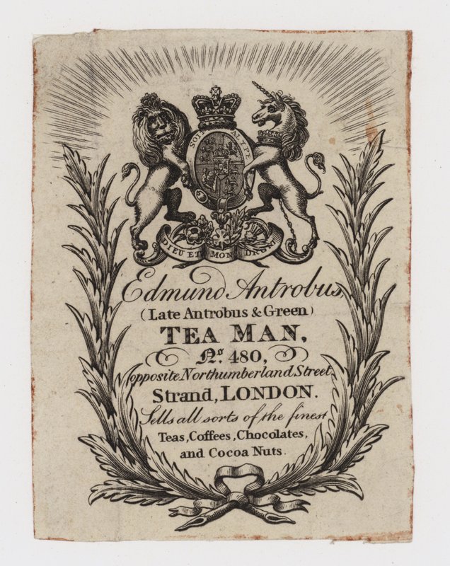 Tea Man, Edmund Antrobus, byteskort av English School