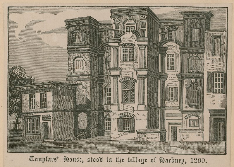 Templars House, stod i byn Hackney, 1290 av English School