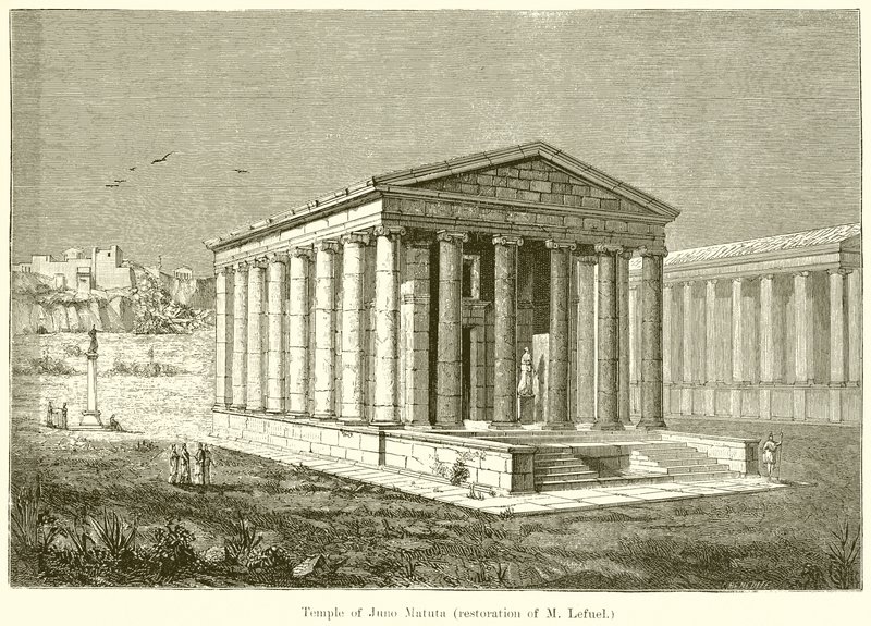 Juno Matutas tempel av English School
