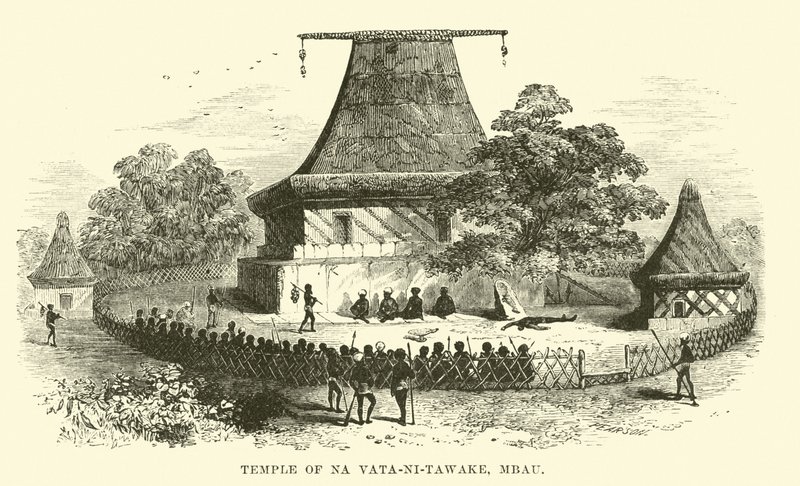 Na Vata-ni-Tawakes tempel, Mbau av English School