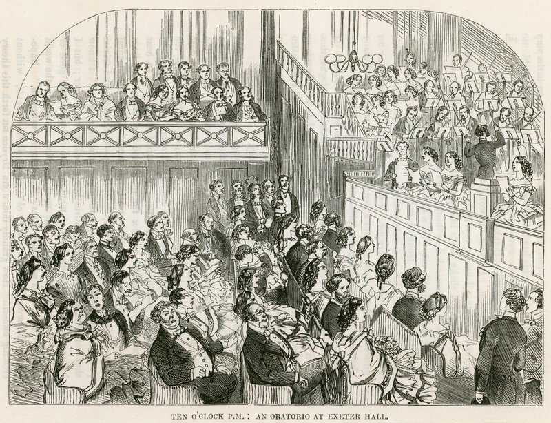 Tio PM: Ett oratorium i Exeter Hall av English School