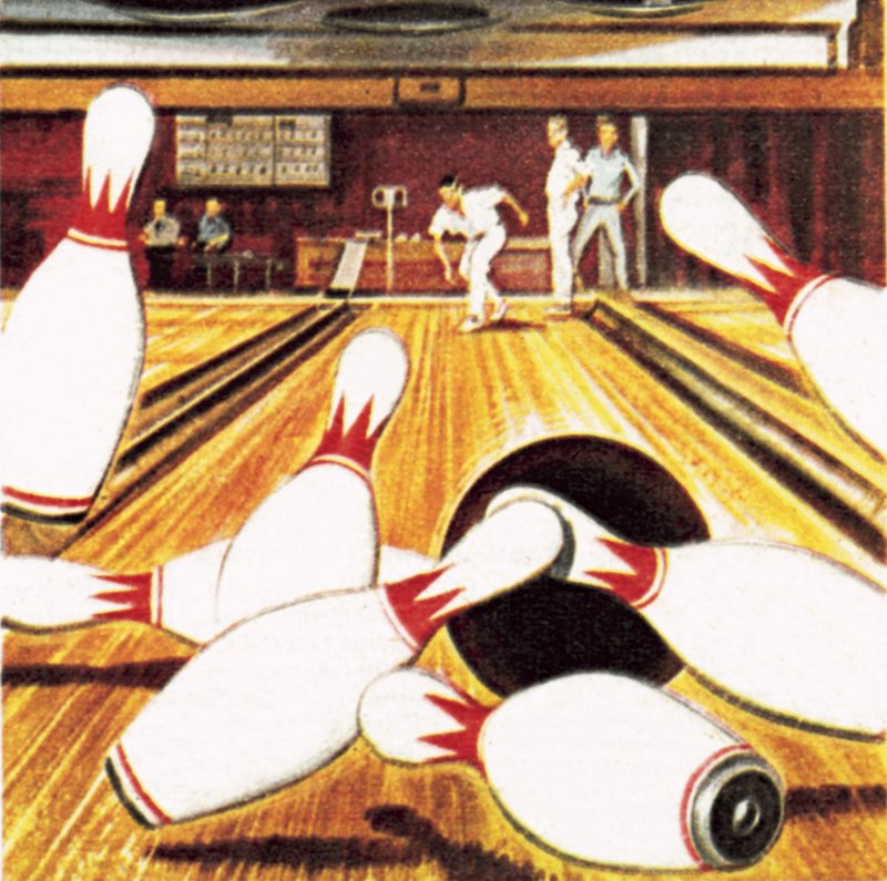 Tiokäglors-bowling av English School