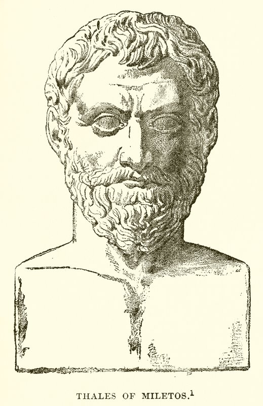Thales av Miletus av English School
