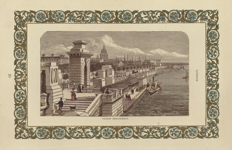 Thames Embankment av English School