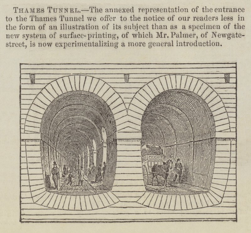 Thames Tunnel (gravyr) av English School