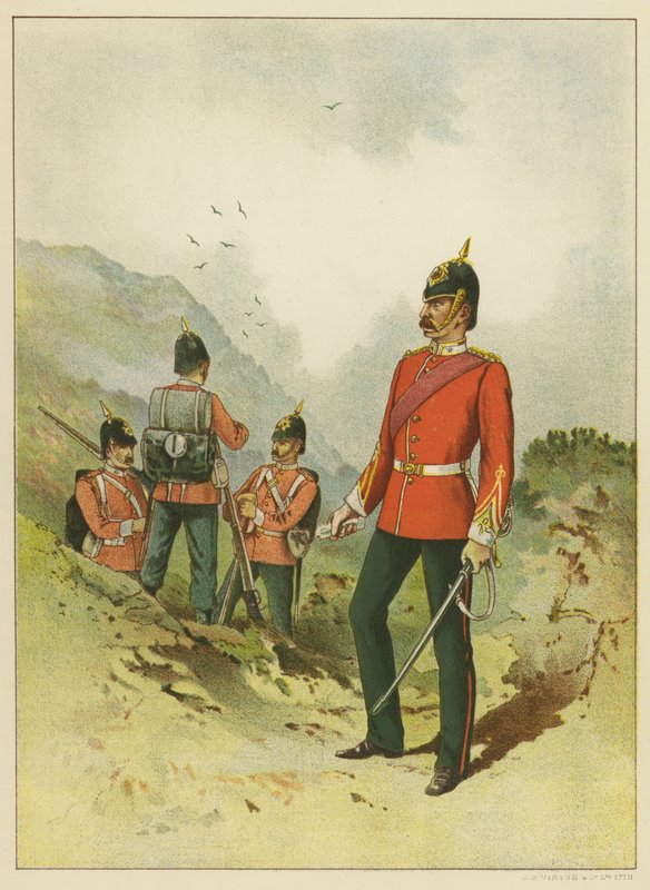 The 15th, East Yorkshire (färglitografi) av English School