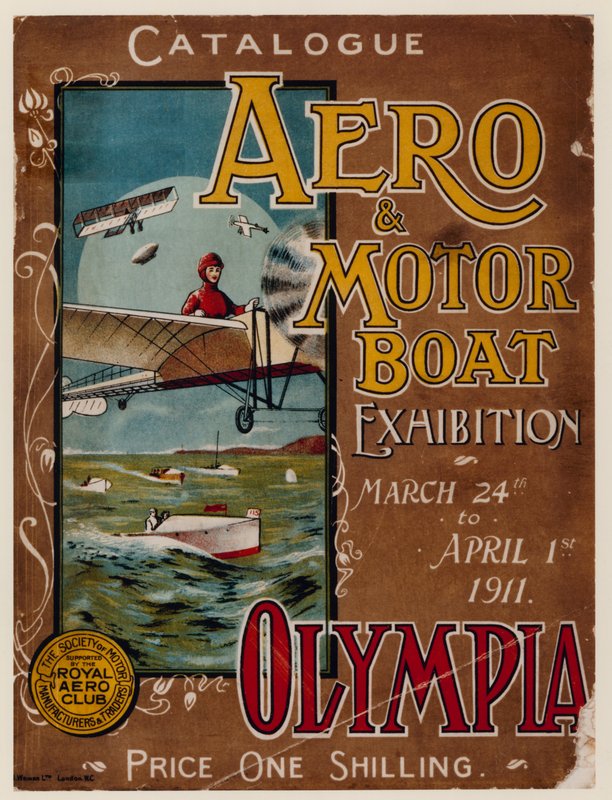 Aero & Motor Boat Exhibition på Olympia, 1911 av English School