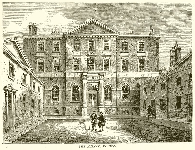 Albany, år 1800 av English School