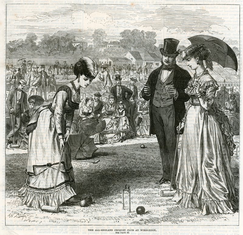 All-England Croquet Club på Wimbledon av English School