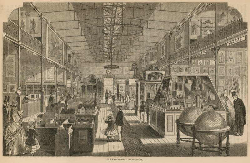The Architectural Museum, South Kensington, London; Den pedagogiska samlingen av English School