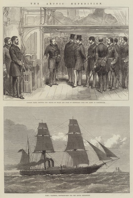 The Arctic Expedition (gravyr) av English School