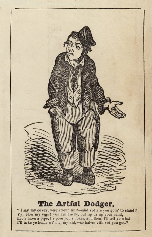 The Artful Dodger från Oliver Twist av English School