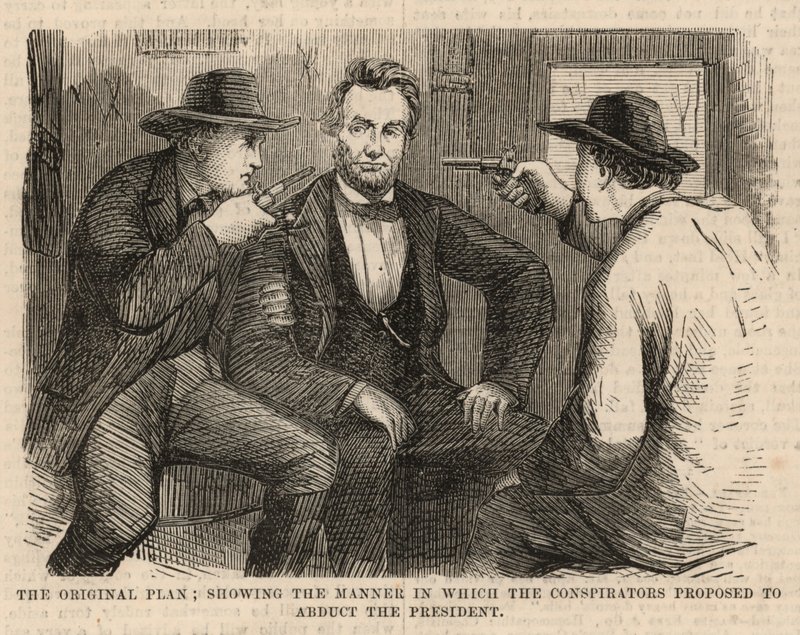 Mordet på president Lincoln; Den ursprungliga planen av English School