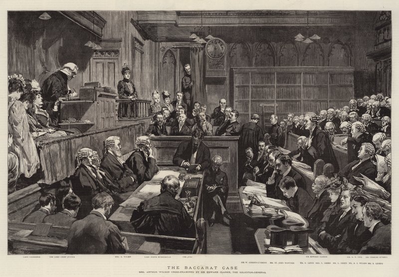 The Baccarat Case (gravyr) av English School
