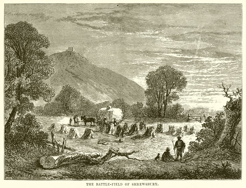 Slagfältet i Shrewsbury av English School