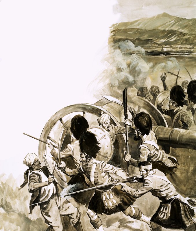 Slaget vid Kandahar utkämpades den 1 september 1880 av English School