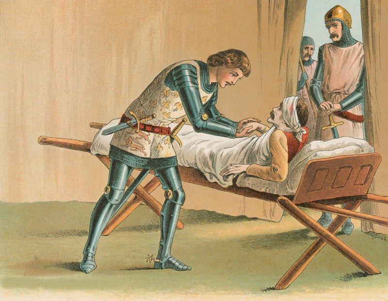 Den svarte prinsen och Lord James Audley av English School