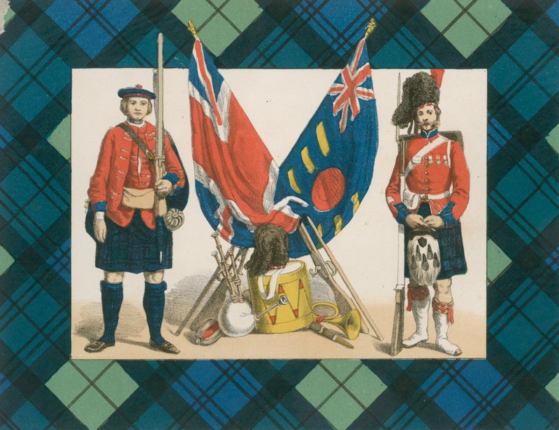 "Black Watch", eller Forty-Second Royal Highlanders av English School