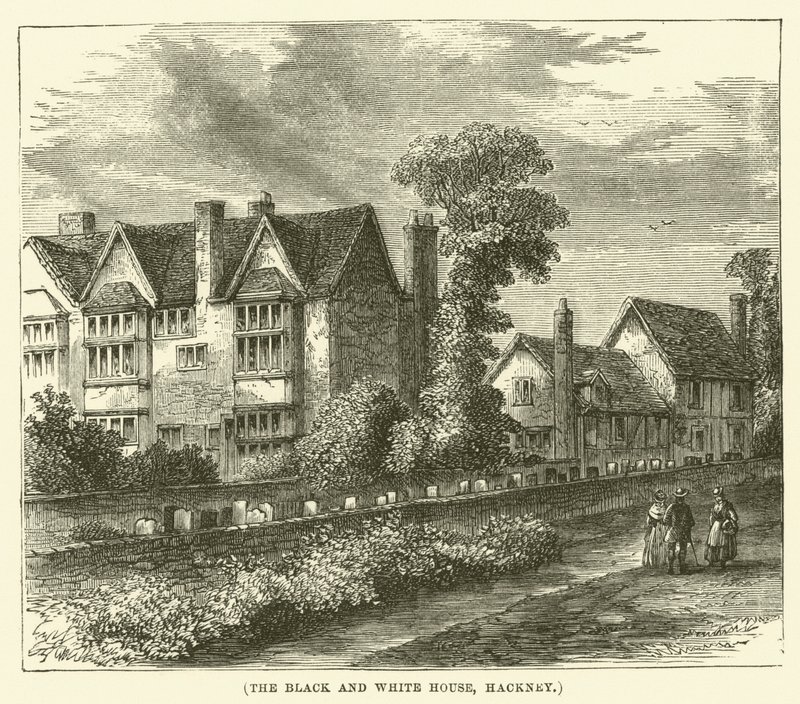 The Black and White House, Hackney (gravyr) av English School