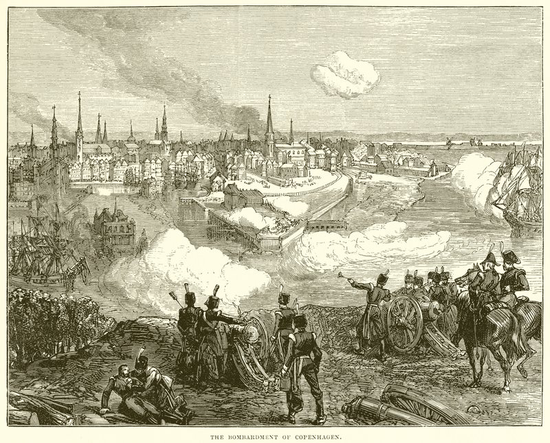 Bombardementet av Köpenhamn av English School