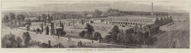 Britannia Ironworks i Bedford av English School