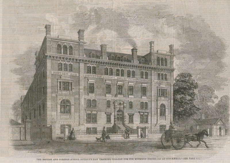 The British and Foreign School Societys nya utbildningshögskola av English School