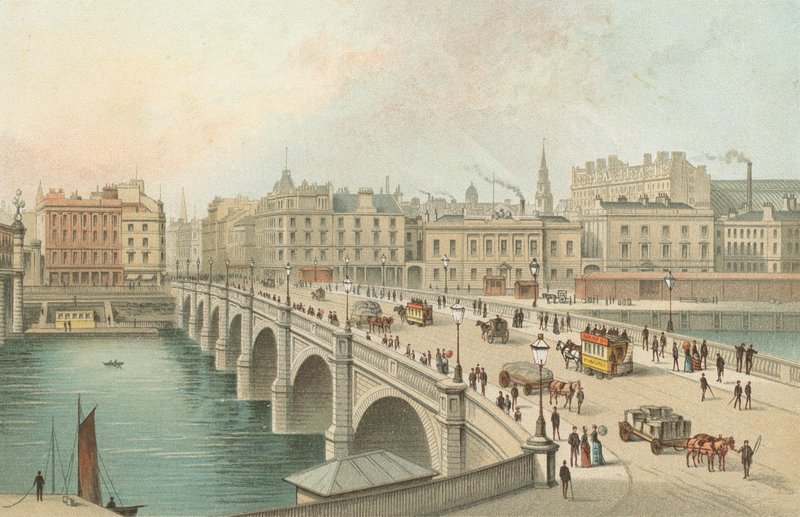 The Broomielaw Bridge - Glasgow av English School
