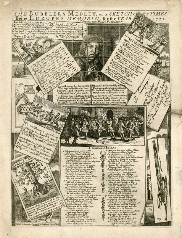 The Bubblers Medley, eller en skiss av tiderna, som är Europas minnesmärke för år 1720 av English School
