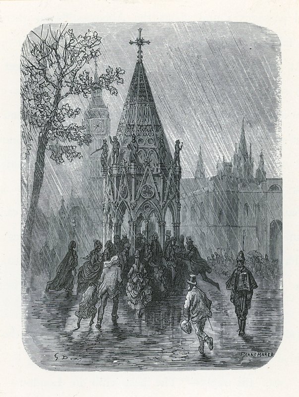 Buxton Memorial Drinking Fountain, St Margarets Westminster av English School
