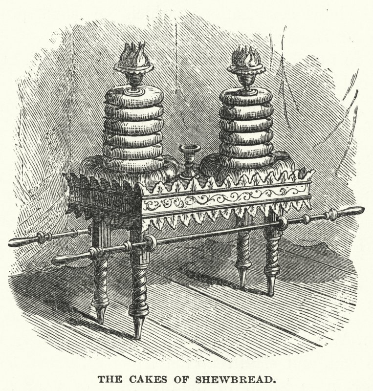The Cakes of Shewbread (gravyr) av English School