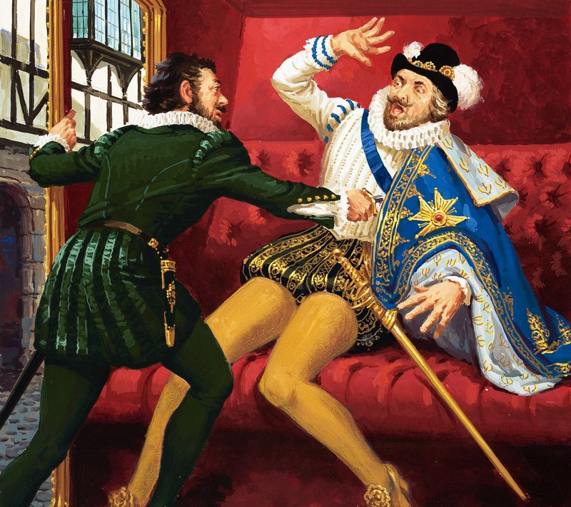 Kardinalen som var "kung", från "Historien om Frankrike av English School