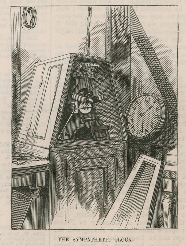 Central Post Office Telegraph Establishment: Den sympatiska klockan av English School