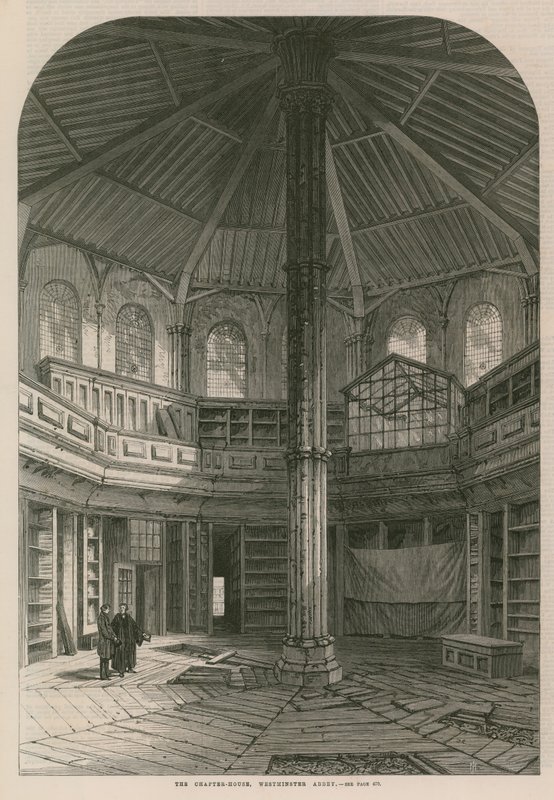 Chapter House i Westminster Abbey av English School