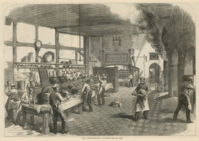 Chartehouse köket av English School