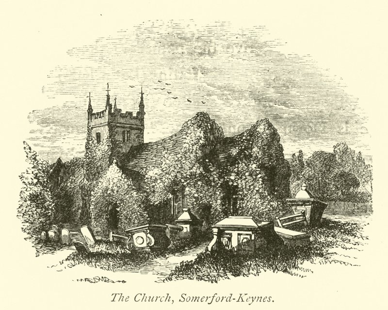 Kyrkan, Somerford-Keynes av English School