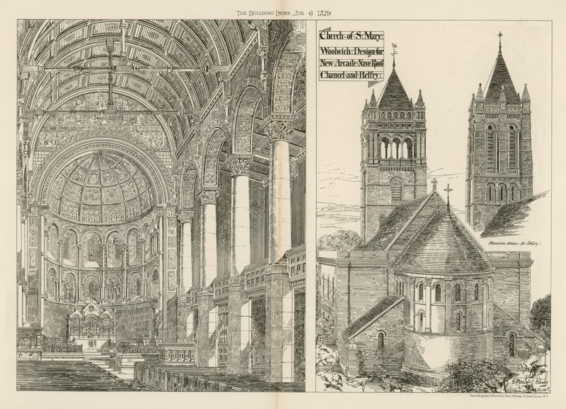 Kyrkan St Mary i Woolwich av English School