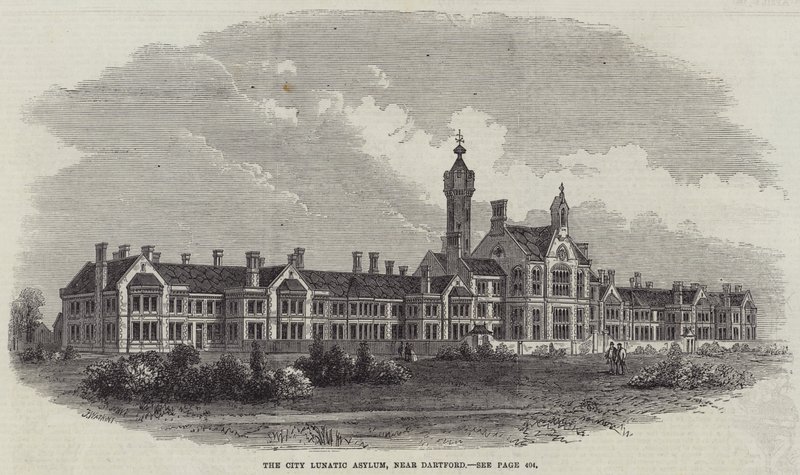 The City Lunatic Asylum, nära Dartford av English School