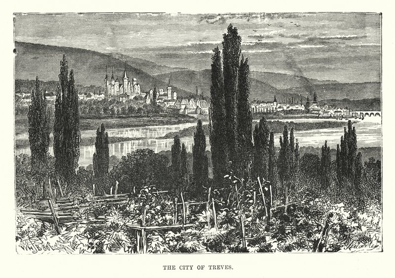 The City of Treves (gravyr) av English School