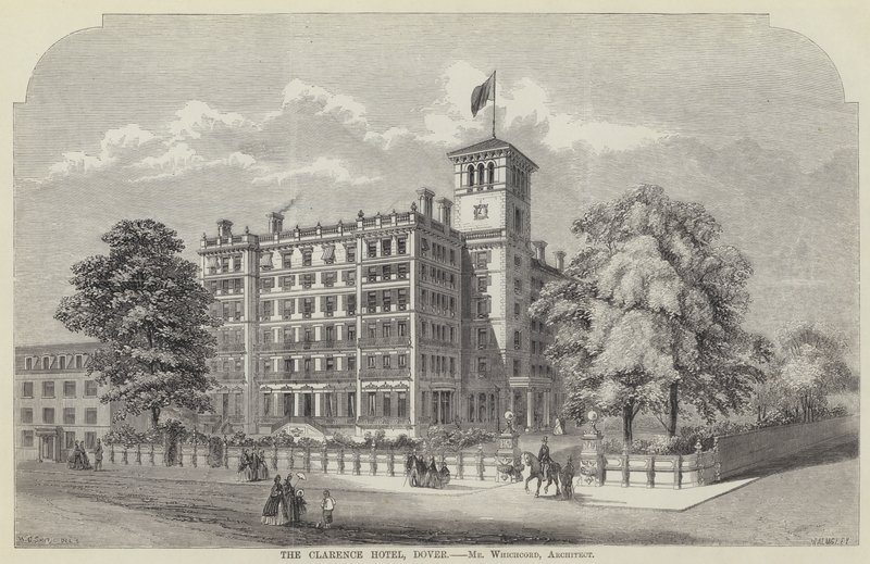 The Clarence Hotel, Dover (gravyr) av English School