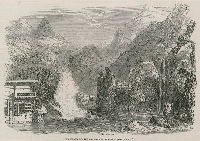 Colosseum - Stugan, Mer de Glace, Mont Blanc av English School