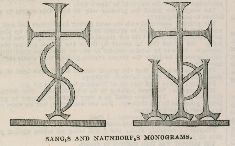 The Conservative Clubhouse: Sangs and Naundorfs Monograms av English School