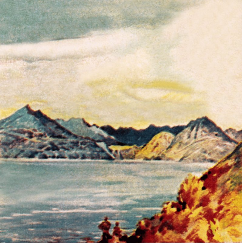 Coolins au Cuillins ya Skyeswed av English School