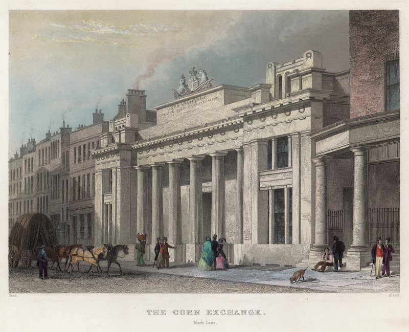 Corn Exchange, Mark Lane, London av English School