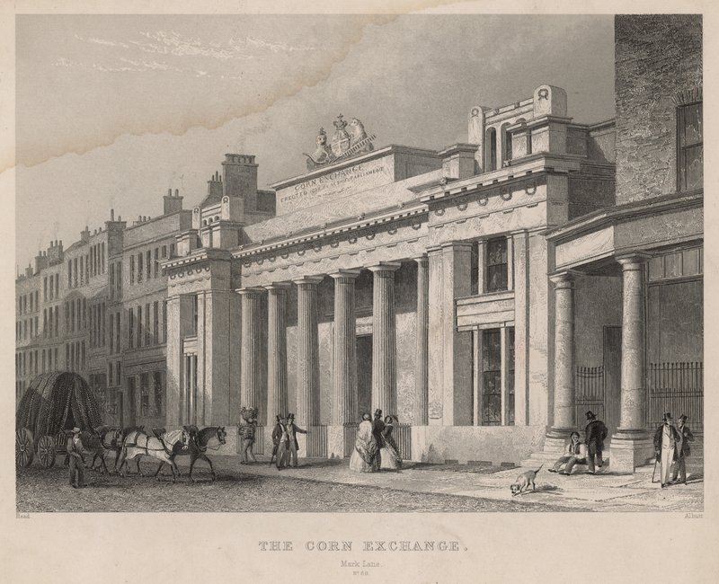 Corn Exchange, Mark Lane, London av English School
