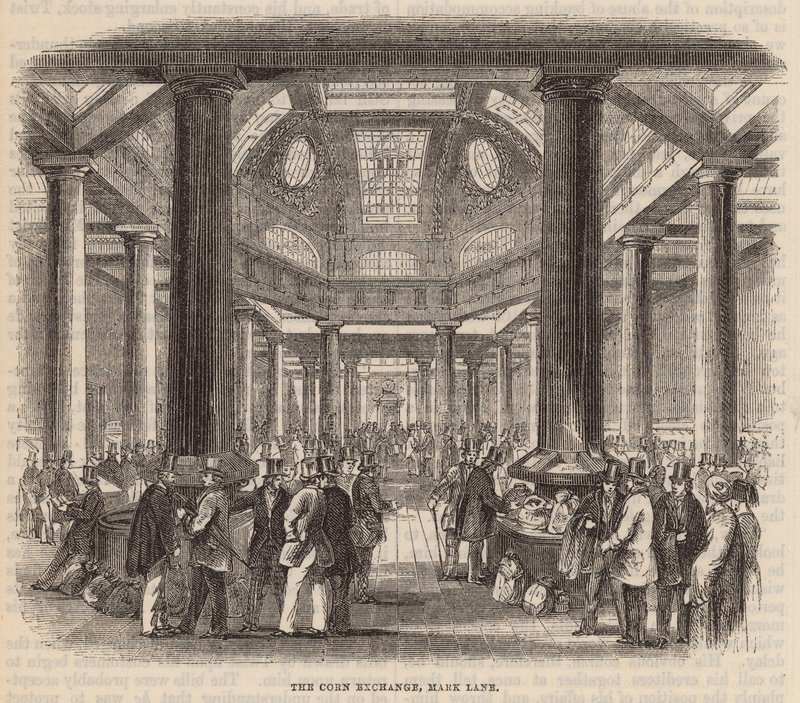 Corn Exchange, Mark Lane, London av English School