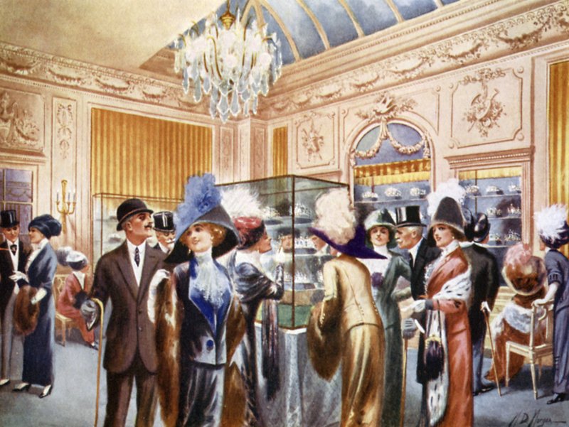 The Coronation Tiara Exhibition, april 1911, på Cartier
