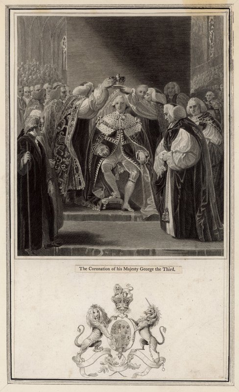 Hans Majestät George III:s kröning av English School