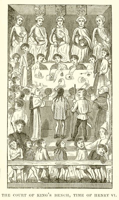 The Court of Kings Bench, Henry VI:s tid av English School