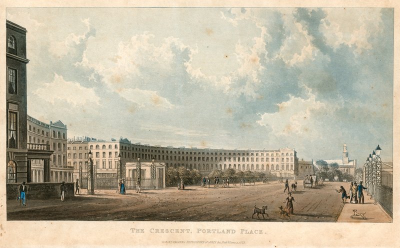 The Crescent, Portland Place, London av English School